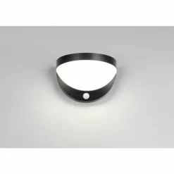 Cobre Applique murale Luminaires Reality LED Noir, 1 lumière, Détecteur de mouvement