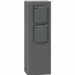 collonette des prises LCD Gris