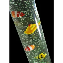 Colonne d 'eau Leuchten Direkt AVA LED Acier inoxydable, 1 lumière, Changeur de couleurs