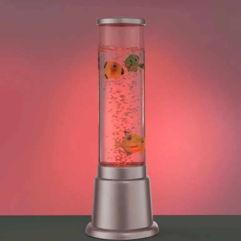 Colonne d'eau Leuchten-Direkt AVA LED Argenté, 1 lumière, Changeur de couleurs