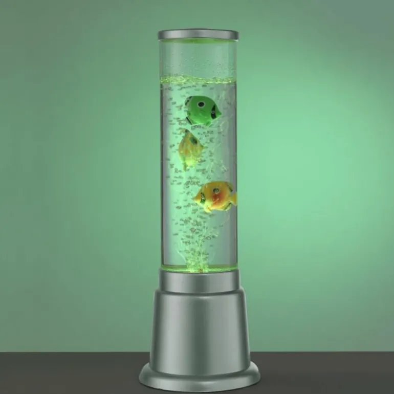 Colonne d'eau Leuchten-Direkt AVA LED Argenté, 1 lumière, Changeur de couleurs