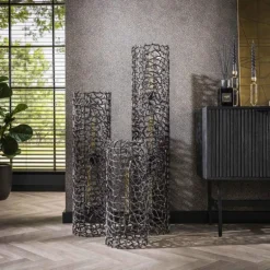 Cortecega Lampadaire Noir, 1 lumière