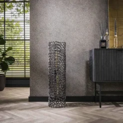 Cortecega Lampadaire Noir, 2 lumières