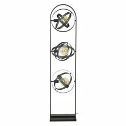 Cosmos Lampadaire Anthracite, 3 lumières