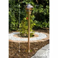 Cuivre Nordlux Stehleuchte Blokhus Cuivre, Transparent, 1 lumière