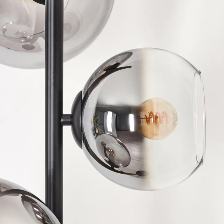 Dagan Lampadaire Clair, Fumé, 3 lumières