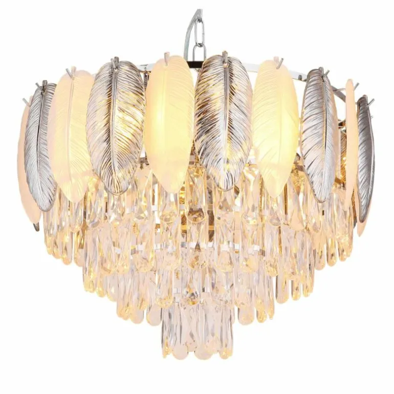 Dalton Lustre Luminaires Globo Lighting Chrome, 9 lumières