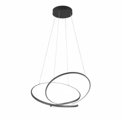Darvin Suspension Luminaires Trio LED Noir, 1 lumière