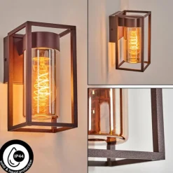 Doninhas Lampe murale d´extérieur Rouille, 1 lumière