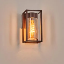 Doninhas Lampe murale d´extérieur Rouille, 1 lumière