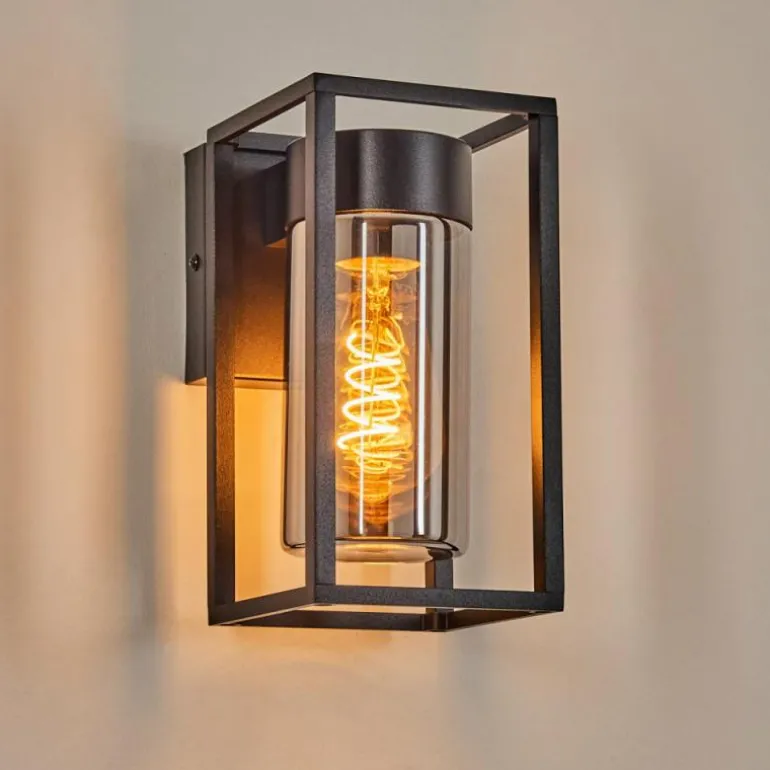 Doninhas Lampe murale d´extérieur Noir, 1 lumière