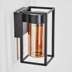 Doninhas Lampe murale d´extérieur Noir, 1 lumière