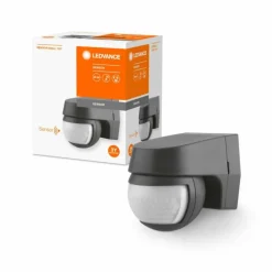 Détecteur de mouvement LEDVANCE SENSOR Gris, Détecteur de mouvement