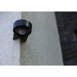 Détecteur de mouvement Lutec DAWNY Noir, Détecteur de mouvement