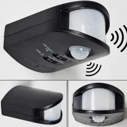 Détecteur de mouvement Mossa Noir