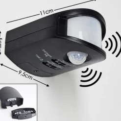 Détecteur de mouvement Mossa Noir