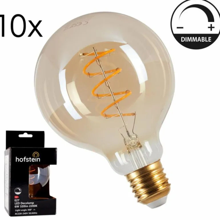 E27 LED 6 Watt blanc chaud dimmable 320 Lumen