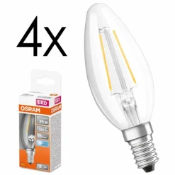 E14 LED 2.5 Watt blanc neutre 250 Lumen