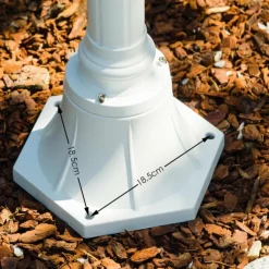 Eclairage de chemin Esteli Blanc, 1 lumière