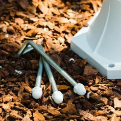 Eclairage de chemin Esteli Blanc, 1 lumière