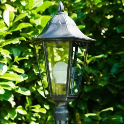 Eclairage de chemin Esteli Noir, 1 lumière