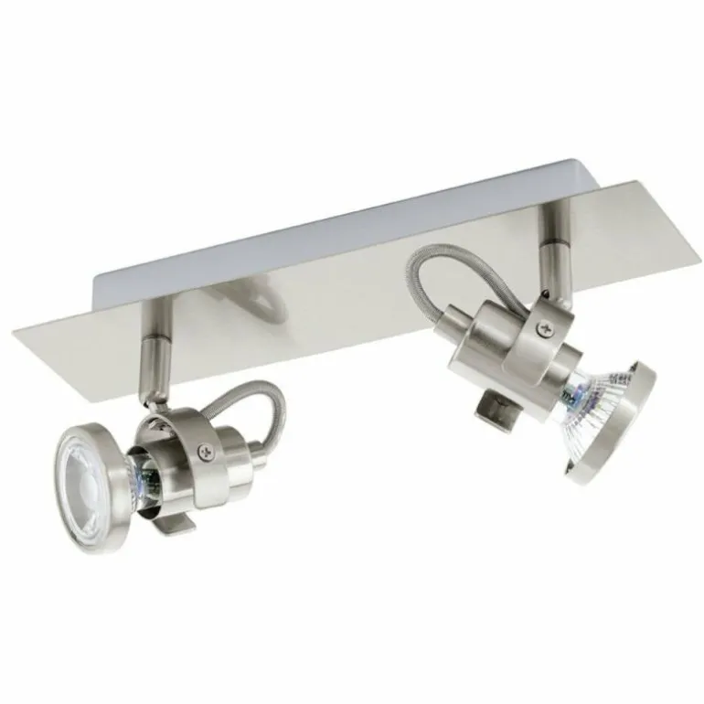 Eglo TUKON 3 LED Nickel mat, 2 lumières