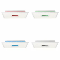 Ellia Panel Luminaires Brilliant LED Blanc, 1 lumière, Télécommandes