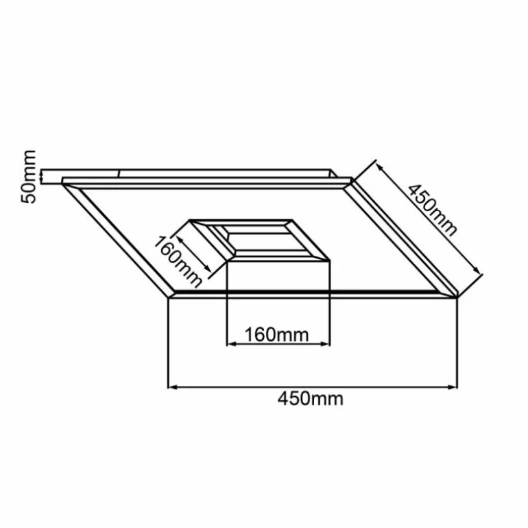 Ellia Panel Luminaires Brilliant LED Blanc, 1 lumière, Télécommandes