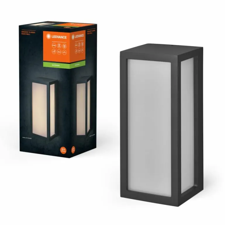 Endura Applique murale Luminaires Ledvance Gris, 1 lumière