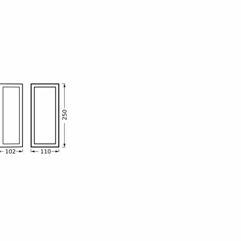 Endura Applique murale Luminaires Ledvance Gris, 1 lumière