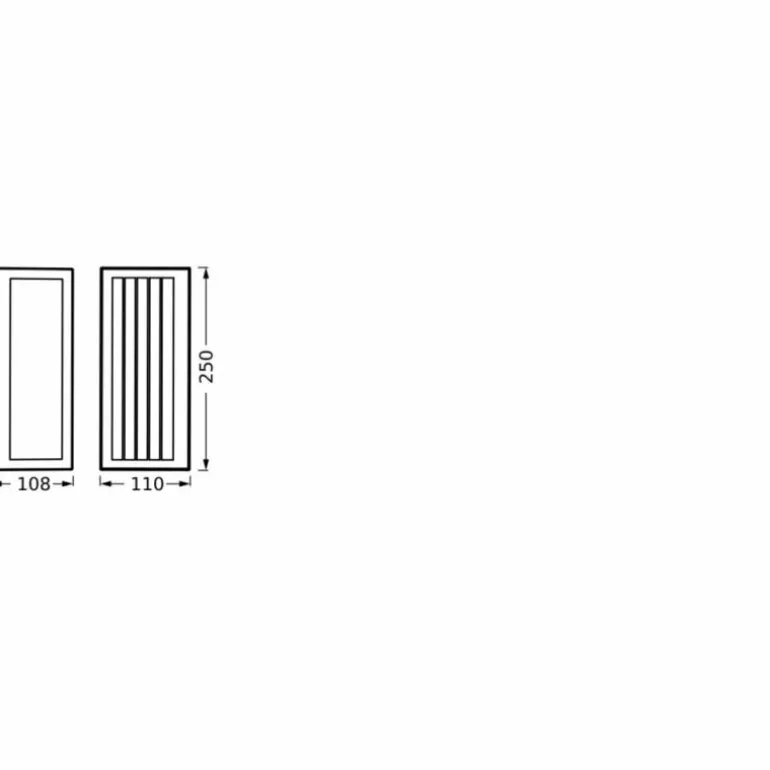 Endura Applique murale Luminaires Ledvance Gris, 1 lumière