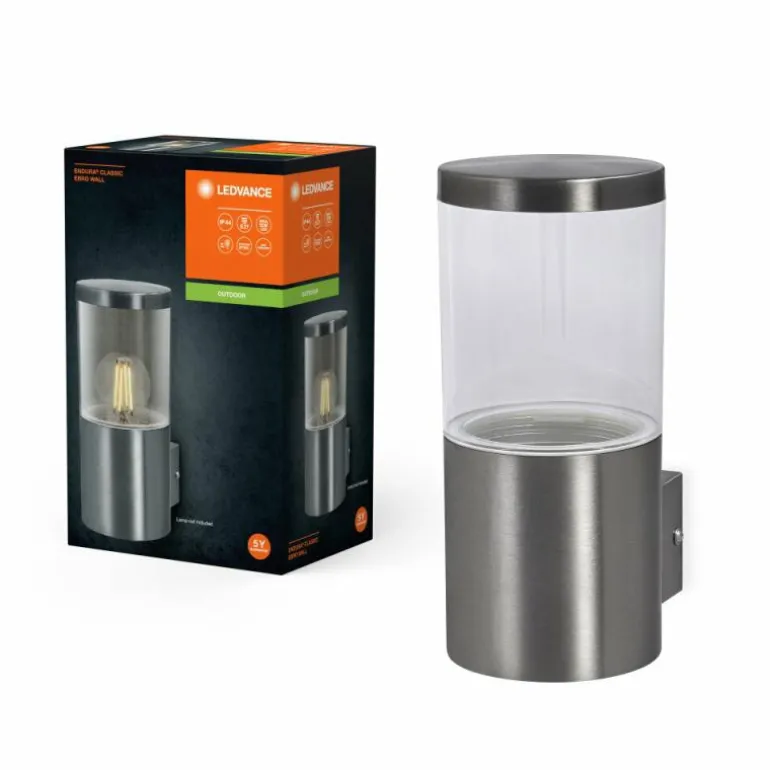 Endura Applique murale Luminaires Ledvance Acier brossé, 1 lumière