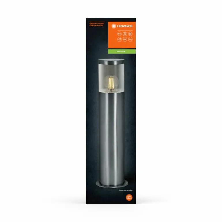 Endura Applique murale Luminaires Ledvance Acier brossé, 1 lumière