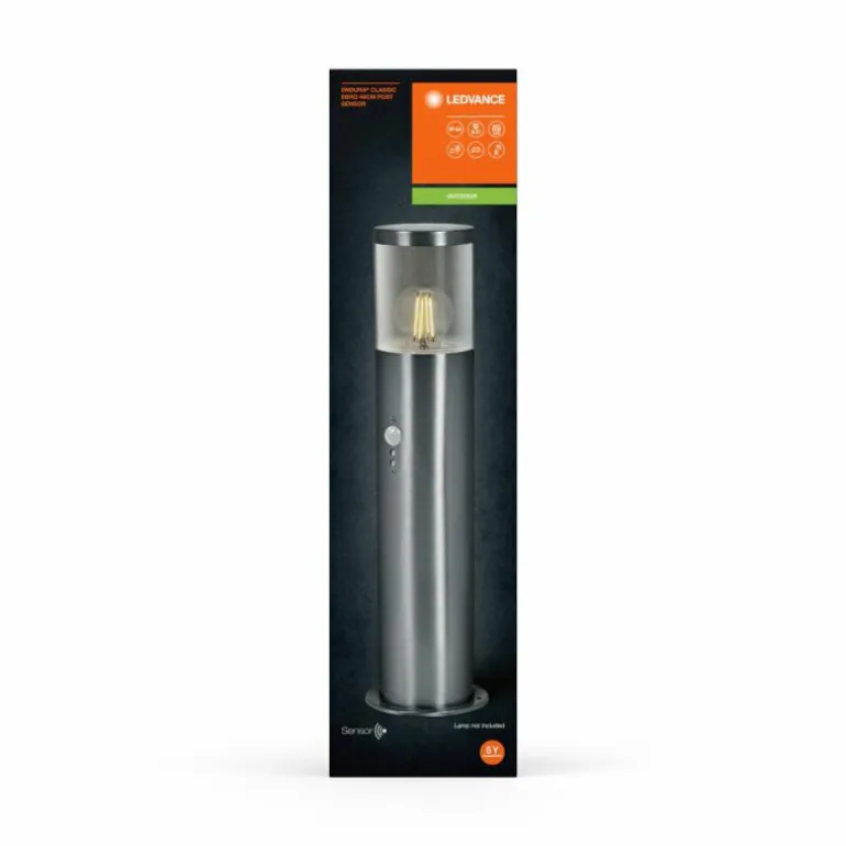 Endura Applique murale Luminaires Ledvance Acier brossé, 1 lumière