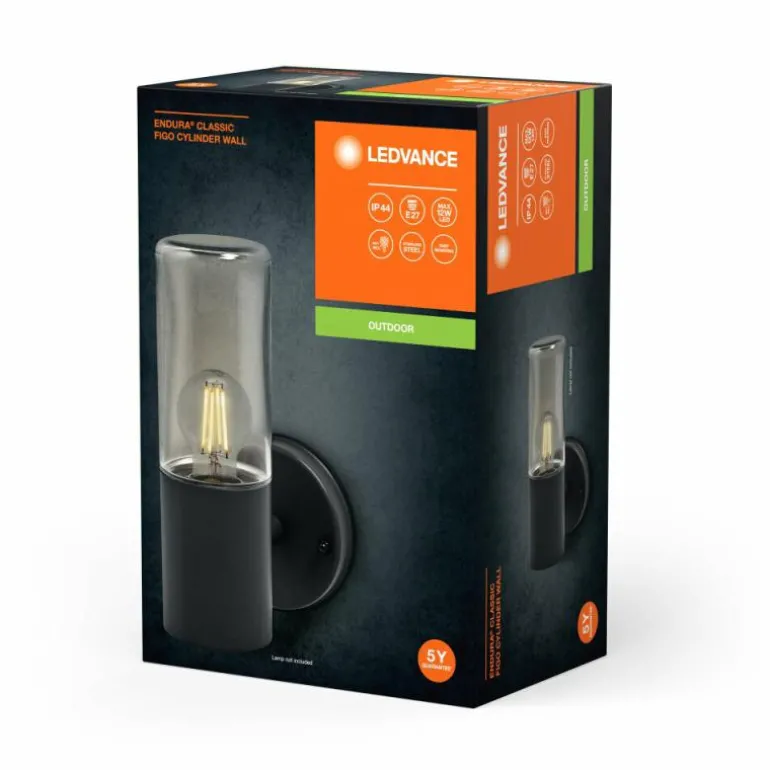 Endura Applique murale Luminaires Ledvance Gris, 1 lumière