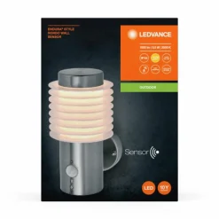Endura Applique murale Luminaires Ledvance LED Acier brossé, 1 lumière