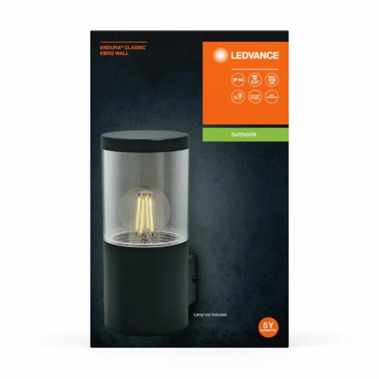 Endura Applique murale Luminaires Ledvance Gris, 1 lumière