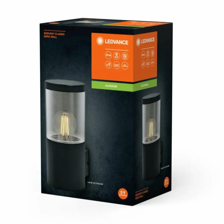 Endura Applique murale Luminaires Ledvance Gris, 1 lumière