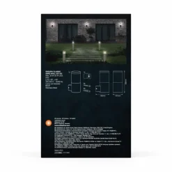 Endura Applique murale Luminaires Ledvance Gris, 1 lumière