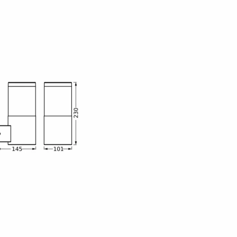 Endura Applique murale Luminaires Ledvance Gris, 1 lumière