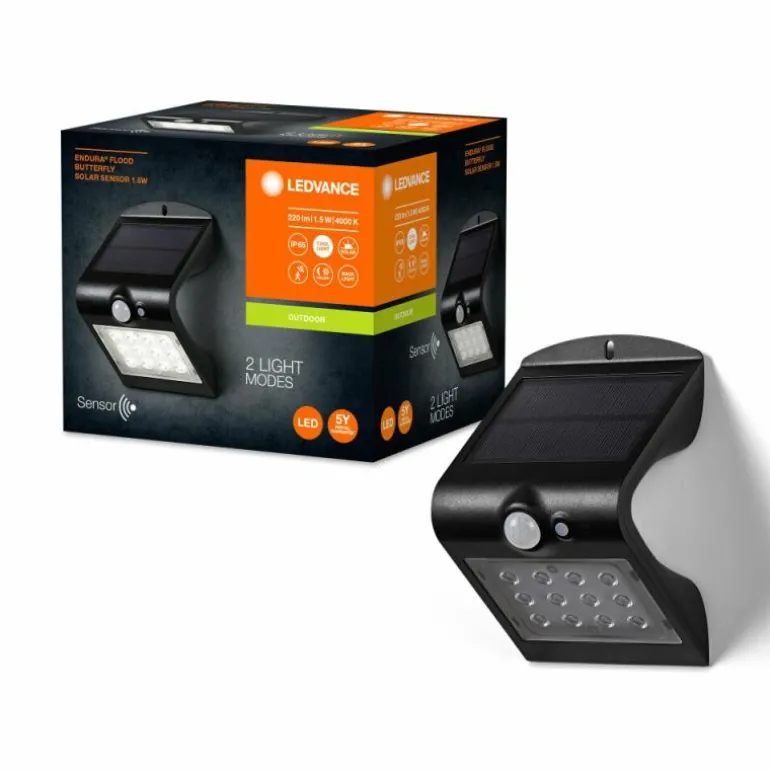 Endura Détecteur de mouvement Luminaires Ledvance LED Noir, 1 lumière