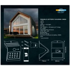 Endura Détecteur de mouvement Luminaires Ledvance LED Noir, 1 lumière