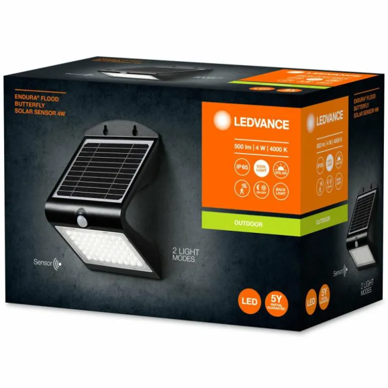 Endura Détecteur de mouvement Luminaires Ledvance LED Noir, 1 lumière