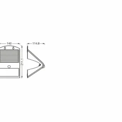 Endura Détecteur de mouvement Luminaires Ledvance LED Noir, 1 lumière