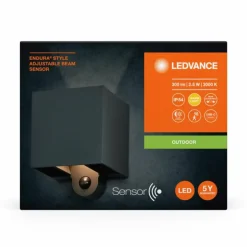 Endura Lampe murale d´extérieur Luminaires Ledvance LED Gris, 1 lumière