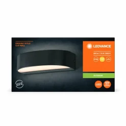Endura Lampe murale d´extérieur Luminaires Ledvance LED Gris, 1 lumière