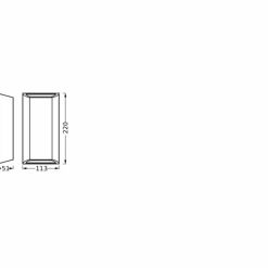 Endura Lampe murale d´extérieur Luminaires Ledvance LED Gris, 1 lumière