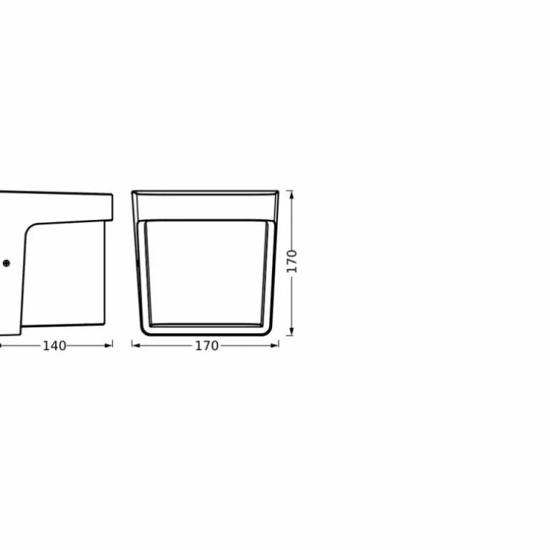 Endura Lampe murale d´extérieur Luminaires Ledvance LED Gris, 1 lumière