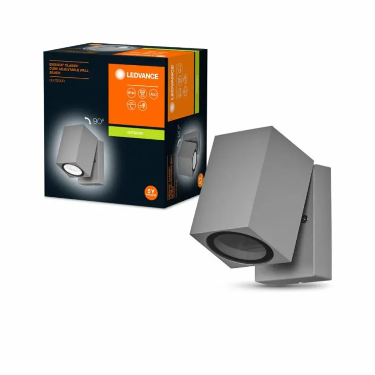 ENDURA Lampe murale d´extérieur Luminaires Ledvance Argenté, 1 lumière