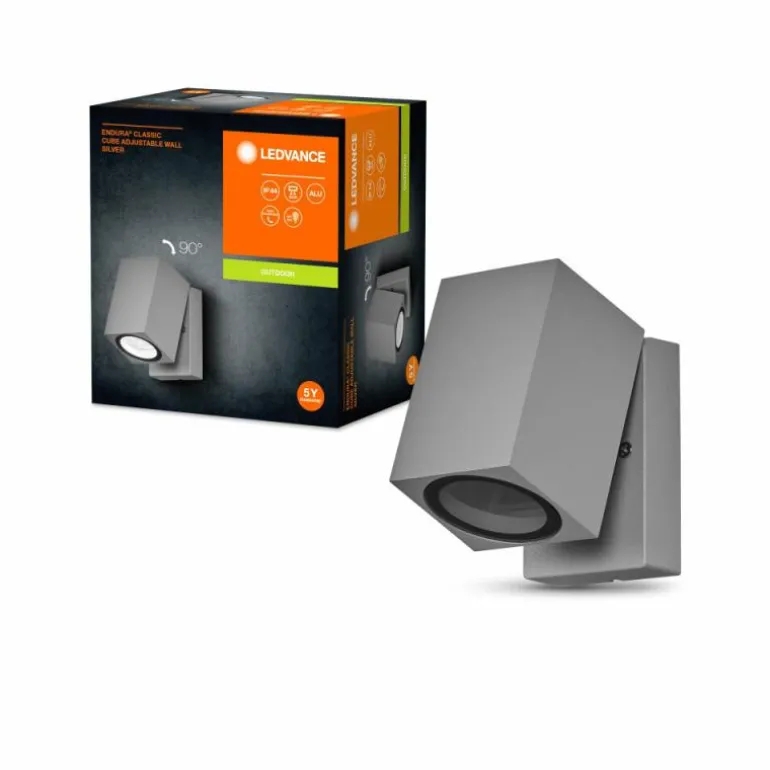 ENDURA Lampe murale d´extérieur Luminaires Ledvance Argenté, 1 lumière